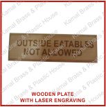 Wooden Laser Engraving Plate